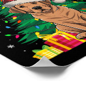 Lelijke Trui Kerstboom Lights Labrador Dog Sa Poster (Hoek)