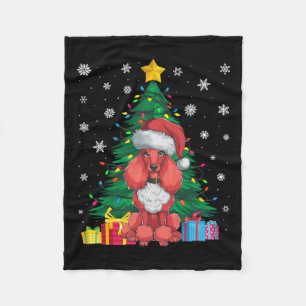 Lelijke Trui Kerstboom Lights Poedel Hond Sant Fleece Deken