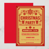  lelijke trui kerstfeest kaart (Voorkant / Achterkant)