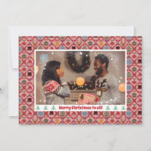 Lelijke trui kerstfoto