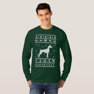 Lelijke trui Kerstmis Grote Deen Hond T-shirt