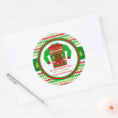 Lelijke trui kerstvakantie cadeau Label (Envelop)
