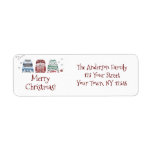 Lelijke trui Merry Christmas retour adres Etiket<br><div class="desc">Beëindig uw kerstwenskaarten en uitnodigingen met onze lelijke trui Merry Christmas Return Address Labels. Personaliseer met je eigen boodschap en adres aan creëer een uniek label waar je vrienden en familie zeker van houden.</div>