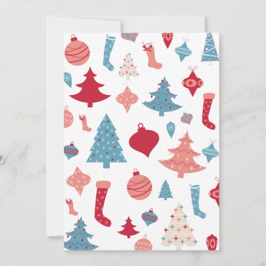 Lelijke trui party uitnodiging bedrijf rustiek (Achterkant)