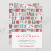 Lelijke trui party uitnodiging geschenken patroon (Voorkant / Achterkant)