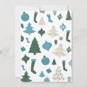 Lelijke trui party uitnodiging modern (Achterkant)