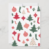 Lelijke trui party uitnodiging plezier (Achterkant)