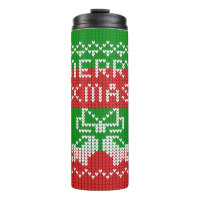 Lelijke trui patroon jingle bells Merry Xmas garen