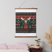 Lelijke trui rendier hangend wandkleed (Slaapkamer)