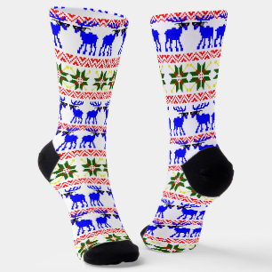 Lelijke trui rendieren kerst sokken