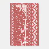 Lelijke trui Santa Claus slee en rendieren Post-it® Notes (Voorkant)