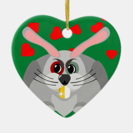 lelijke trui stijl voor feest keramisch ornament