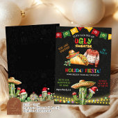Lelijke trui Taco Mexicaanse kerstfeest Kaart