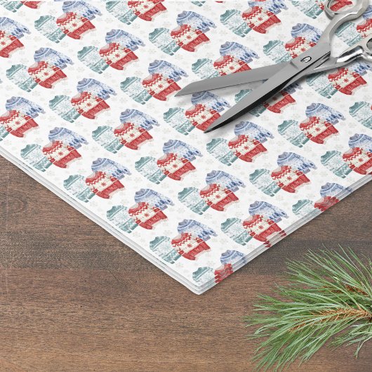 Lelijke Trui Vakantie Kerstmis Tissuepapier