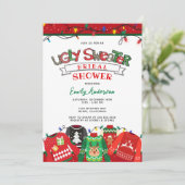 Lelijke trui vakantie Vrijgezellenfeest Kaart (Staand voorkant)