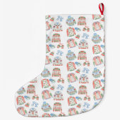 Lelijke trui Vrolijk Kerstcadeau Groen Grote Kerstsok (Achterkant)