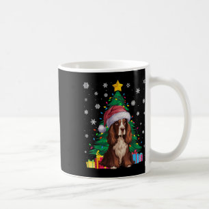 Lelijke Trui Xmas Tree Lights Boykin Spaniel Hond Koffiemok
