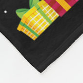 Lelijke trui Xmas Tree Lights Grote Pyreneeën Hond Fleece Deken (Hoek)