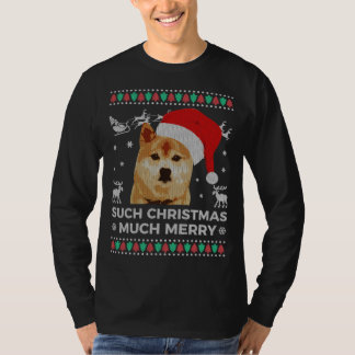 Lelijke trui zo'n kerst veel vrolijk t-shirt