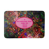 Lelijke voetbadmat badmat (Voorkant)