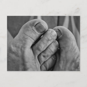 Lelijke Voeten Briefkaart