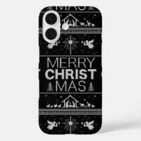 Lelijke vrolijke kersttrui Elegant Christelijk