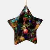 lelijke xmas-boom keramisch ornament (Rechts)