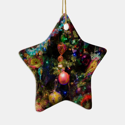 lelijke xmas-boom keramisch ornament (Rechts)