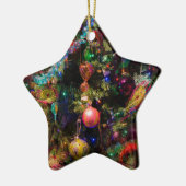 lelijke xmas-boom keramisch ornament (Links)