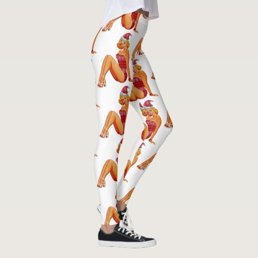 lelijke zweten over kerst leggings (Rechts)