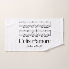 L'elisir d'amore 2 bad handdoek