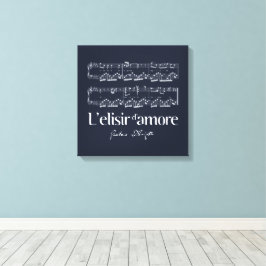 L'elisir d'amore 2 canvas afdruk
