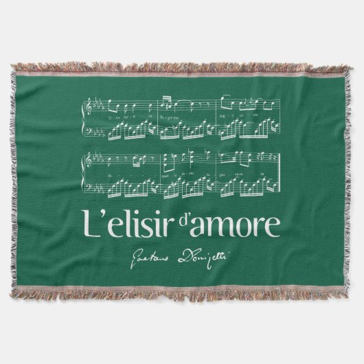 L'elisir d'amore 2 deken (Voorkant)