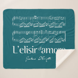 L'elisir d'amore 2 sherpa deken