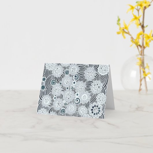 Leliza Design Blank Note Kaart (Gele Bloem)