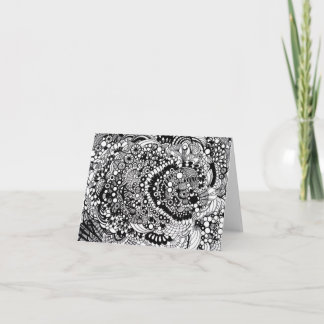Leliza Design Blank Note Kaart