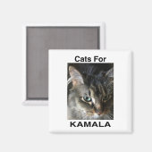 Lelo Cats voor Kamala Magneet (Voorkant / Achterkant)