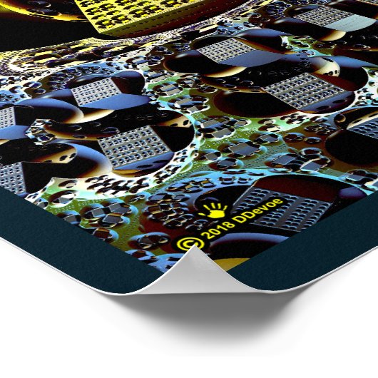 Lem-station Poster (Hoek)