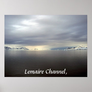 Lemaire Kanaal, Antarctica - Poster
