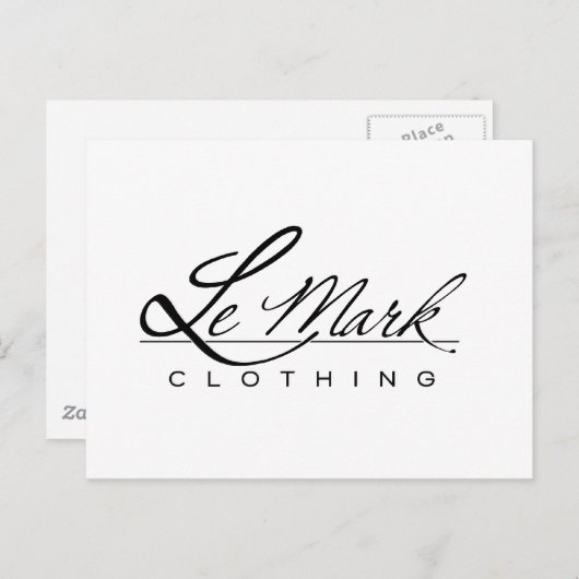 Lemarktkleding Briefkaart (Voorkant / Achterkant)