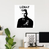 Lemay — zwart en wit poster (Thuiskantoor)