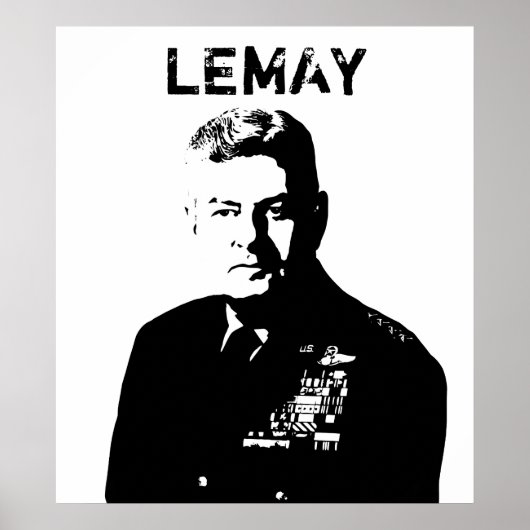 Lemay — zwart en wit poster (Voorkant)