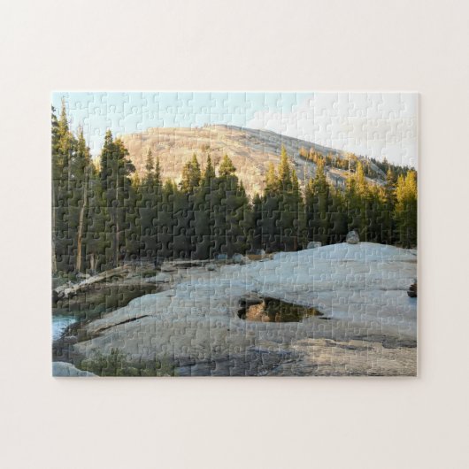Lembert Dome in Tuolumne Meadows, Yosemite, CA Legpuzzel (Horizontaal)