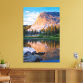 Lembert Dome schilderachtig, Californië Canvas Afdruk (Insitu (Woonkamer))