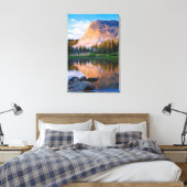 Lembert Dome schilderachtig, Californië Canvas Afdruk (Insitu (Slaapkamer))