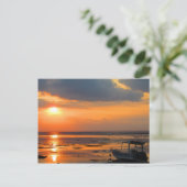 Lembongan Indonesia Sunset Briefkaart (Staand voorkant)