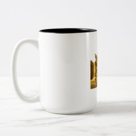 Lembuswana Tweekleurige Koffiemok