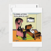 Lemming Survivor Guilt Briefkaart (Voorkant / Achterkant)