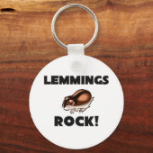 Lemmings Rock Sleutelhanger (Voorkant)