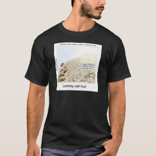 Lemmings Rush Hour Funny T-shirt